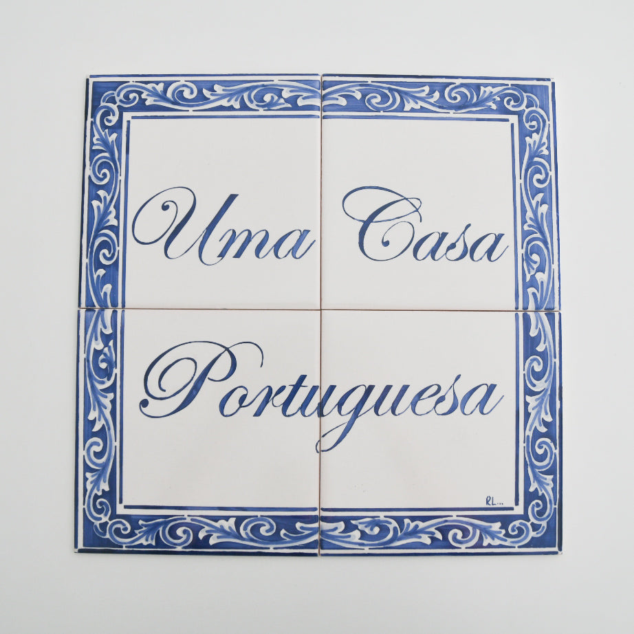 Azulejos "Uma Casa Portuguesa"