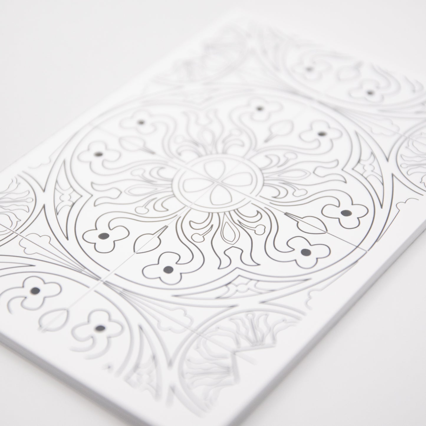 Ensemble de 18 cartes postales "Azulejos" à colorier