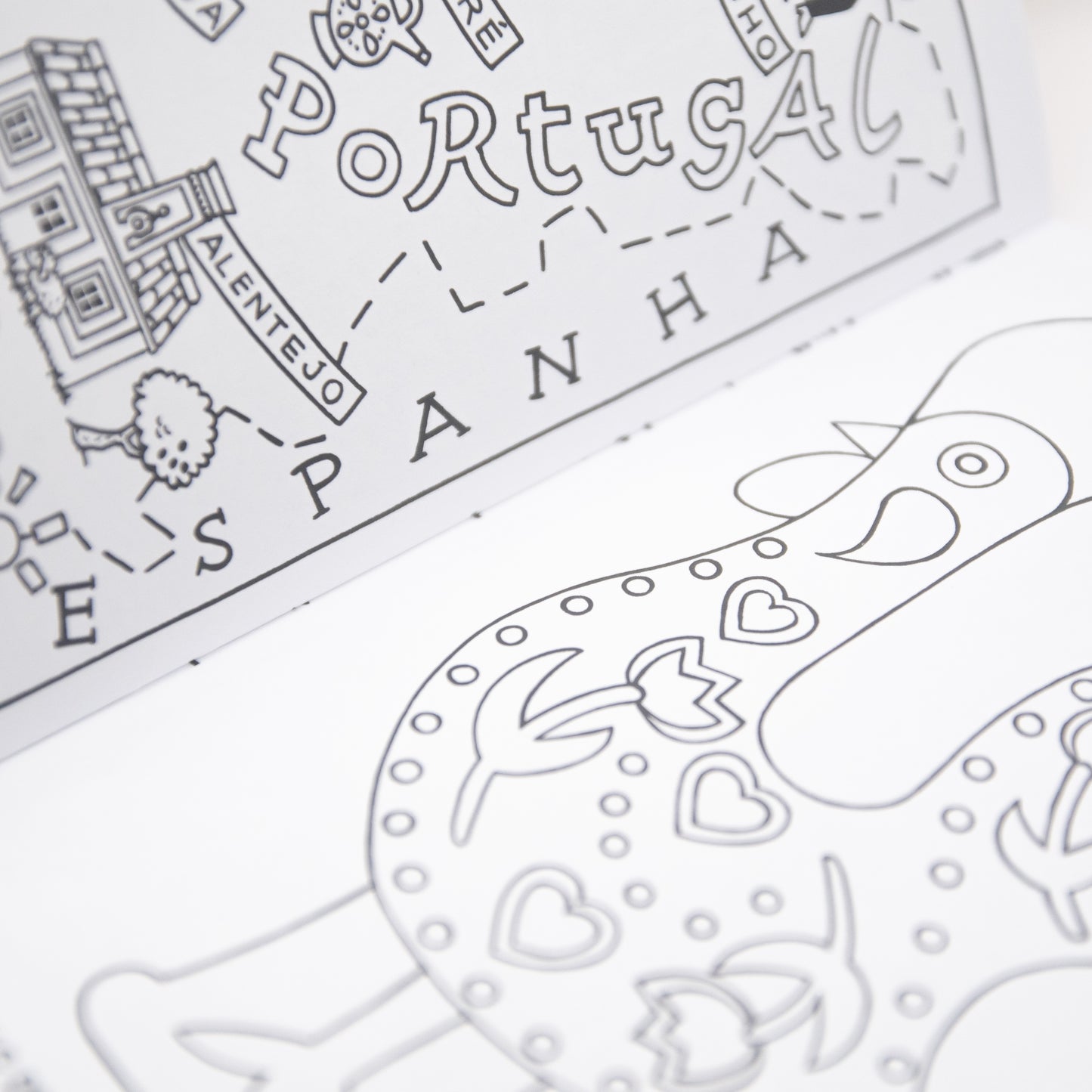 Livre de coloriage "Portugal"
