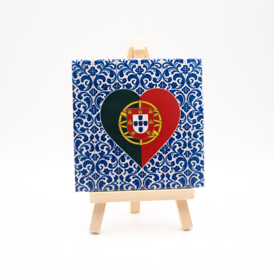 Azulejo "Coeur azulejo"