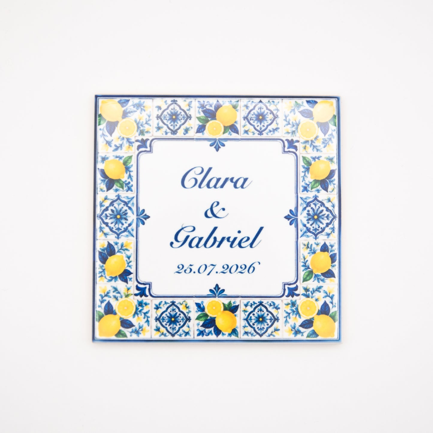 Azulejo « Citron » personnalisable