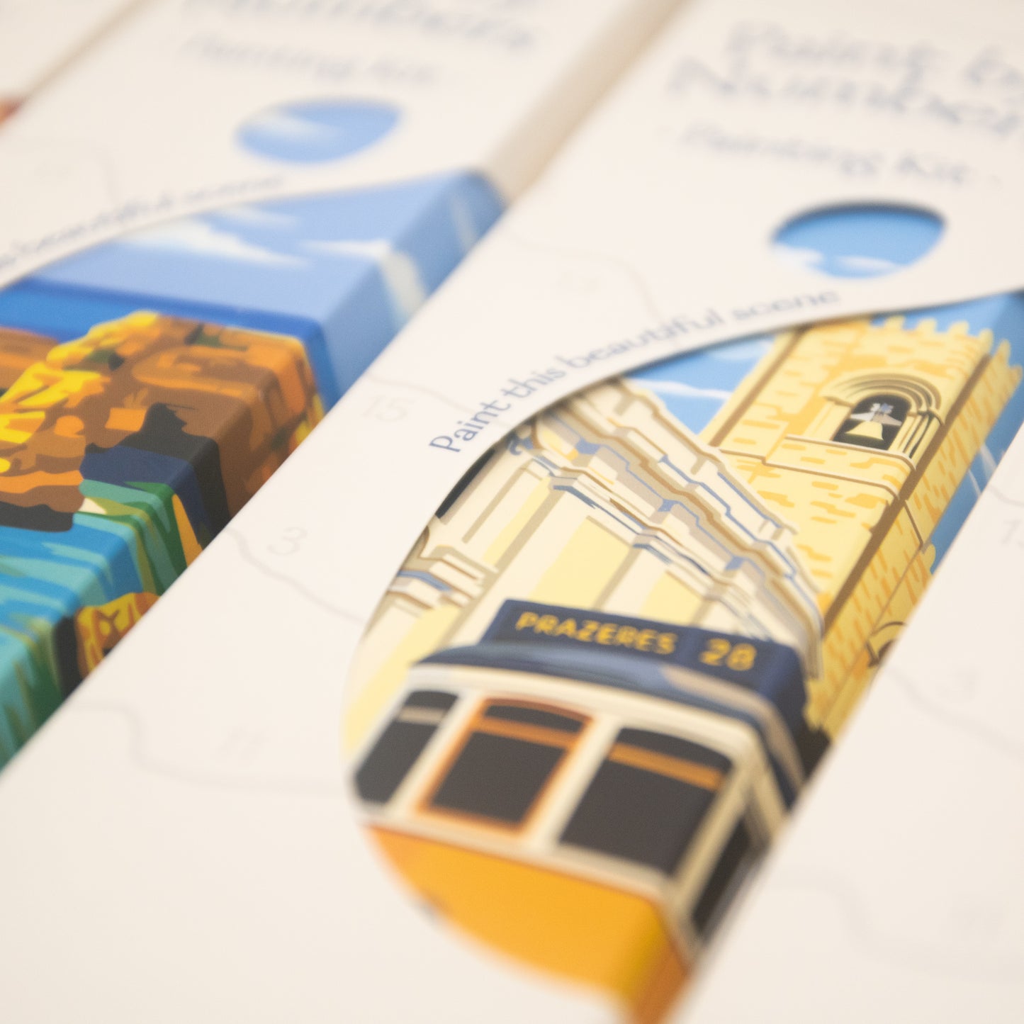 Coffret de peinture au numéro "Portugal"