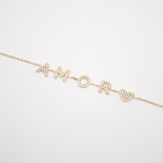 Bracelet "Amor" en acier inoxydable