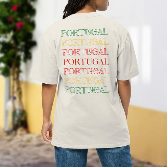 T-shirt oversize « Portugal vibes »
