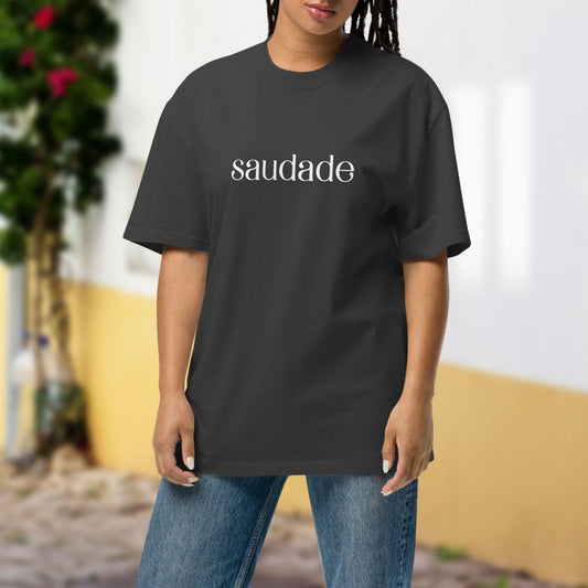 T-shirt oversize « Saudade »