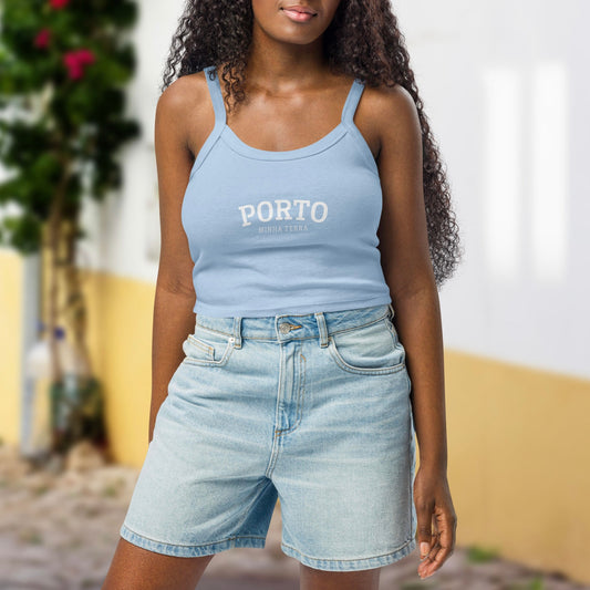 Débardeur côtelé « Porto, Minha Terra »