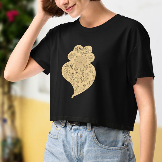 Crop top « Coeur de Viana »