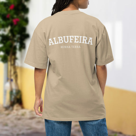 T-shirt oversize « Albufeira, Minha Terra »