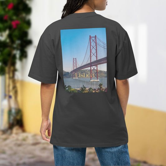 T-shirt oversize « Photo Lisboa »