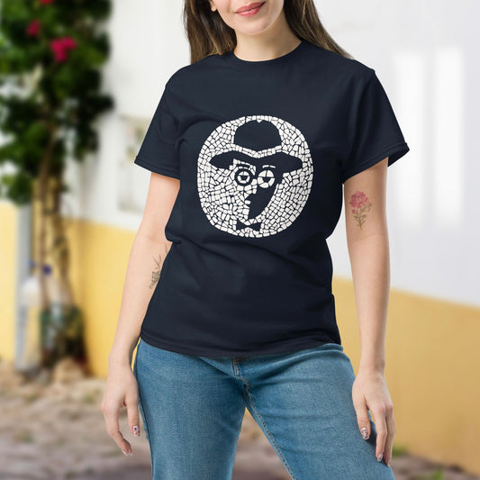 T-shirt « Fernando Pessoa » - Bleu Marine - Taille S