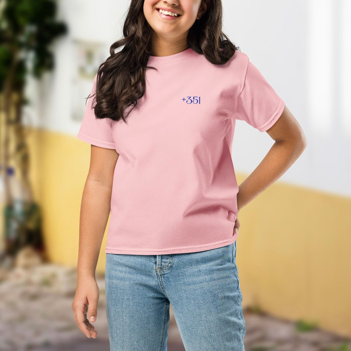 T-shirt enfant « +351 »