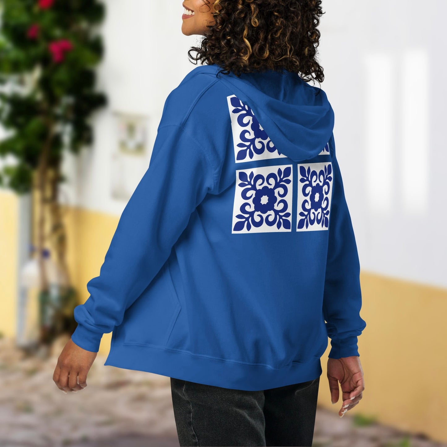 Veste à capuche « Azulejos d’Évora »