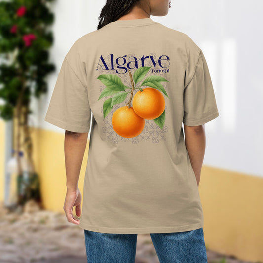 T-shirt oversize « Laranja do Algarve »