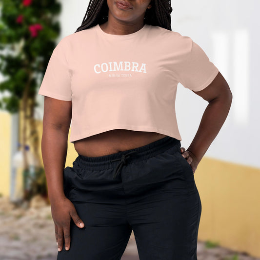 Crop top « Coimbra, Minha Terra »