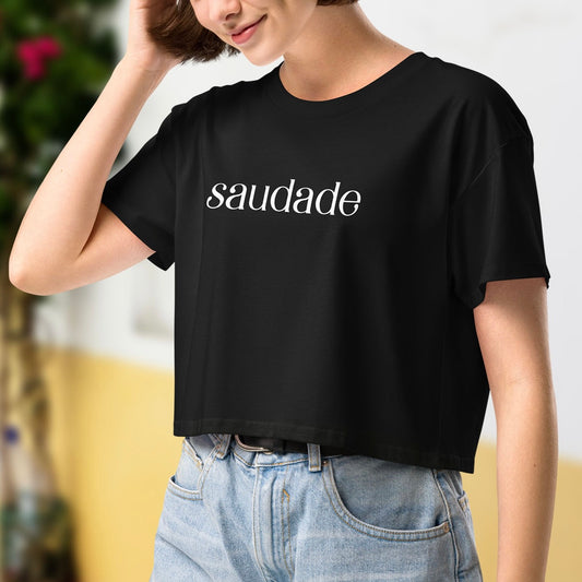 Crop top « Saudade »