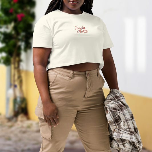 Crop top « Sou do Norte »