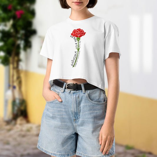 Crop top « 25 de abril »