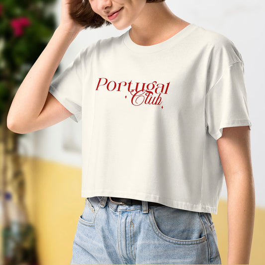 Crop top « Portugal Club »