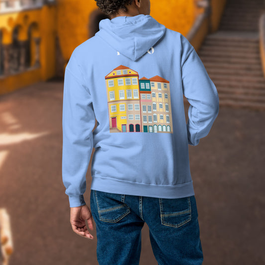 Veste à capuche « Architecture Porto »