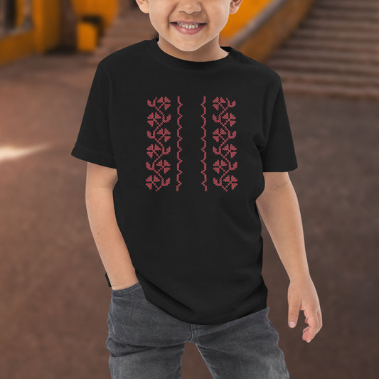 T-shirt petit enfant « Bordados vianenses »