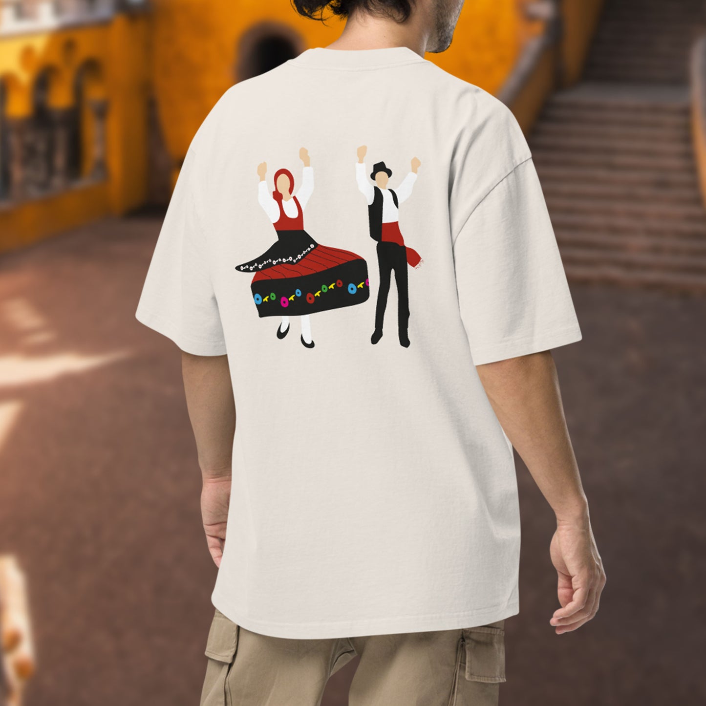 T-shirt oversize « Minhotos »