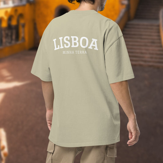 T-shirt oversize « Lisboa, Minha Terra »