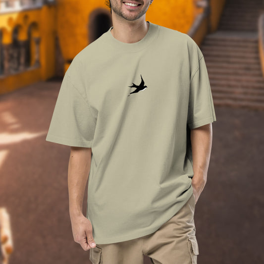 T-shirt oversize « Hirondelle »