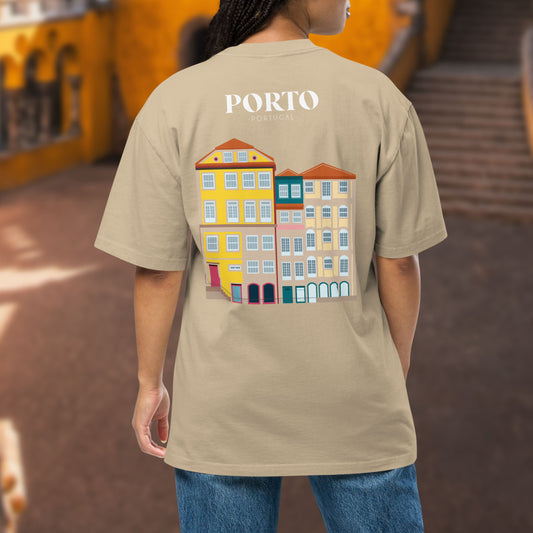 T-shirt oversize « Architecture Porto »