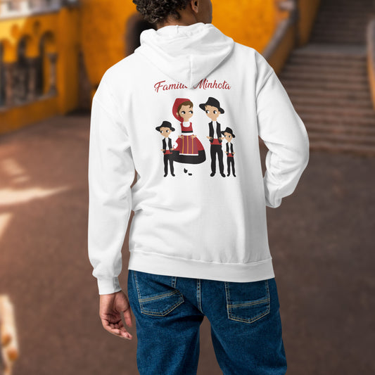 Veste à capuche « Família Minhota » personnalisable