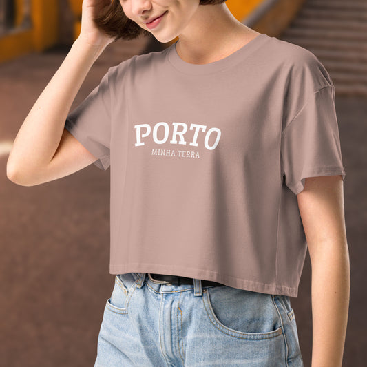 Crop top « Porto, Minha Terra »