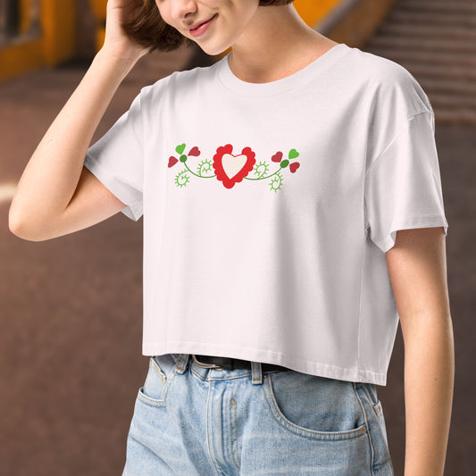 Crop top « Flor de Viana »
