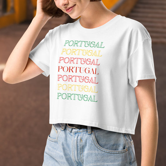 Crop top « Portugal Vibes »