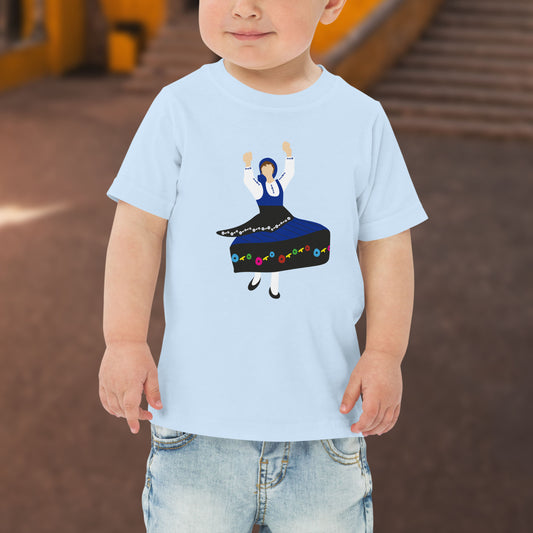 T-shirt petit enfant « Minhota bleue »