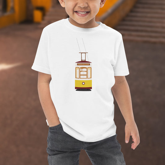 T-shirt petit enfant « Tramway Lisbonne »