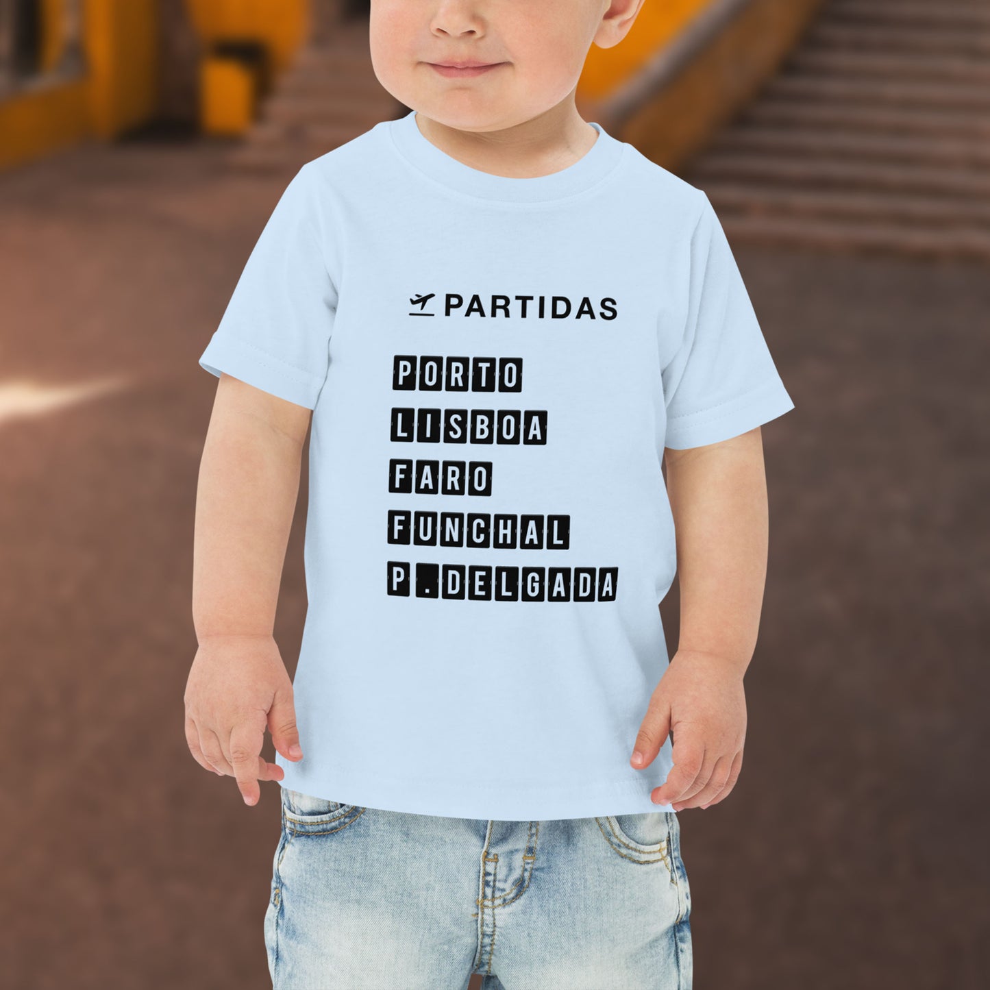 T-shirt petit enfant « Destination Portugal »