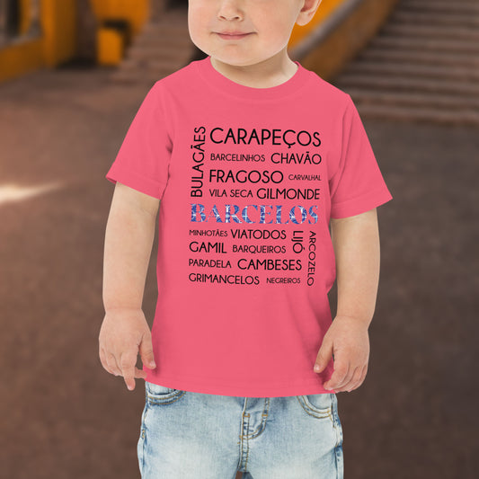 T-shirt petit enfant « Barcelos e freguesias »