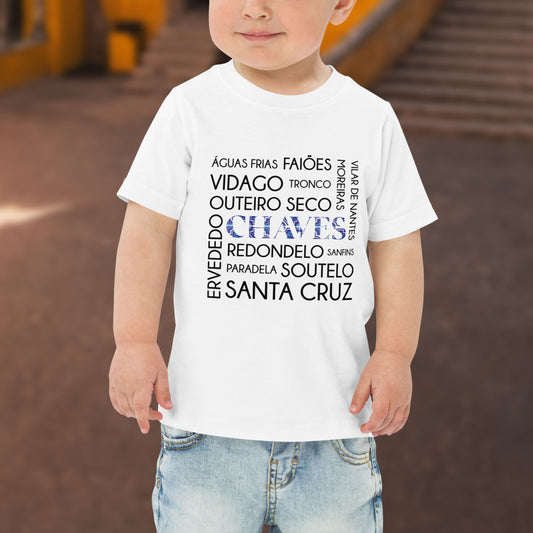 T-shirt petit enfant « Chaves e freguesias »