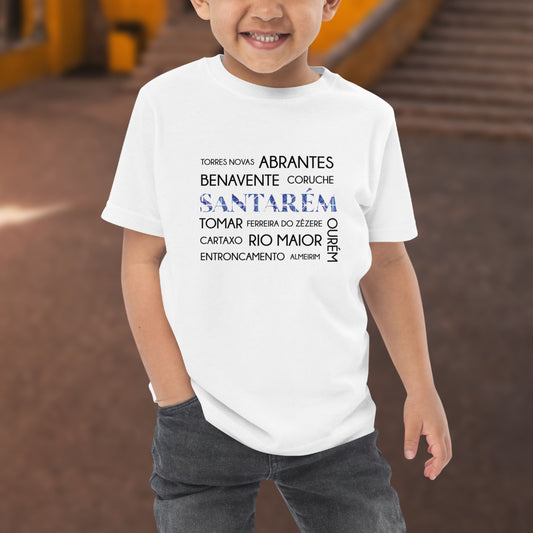 T-shirt petit enfant « District Santarém »