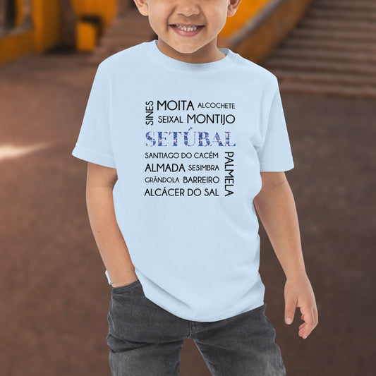 T-shirt petit enfant « District Setúbal »
