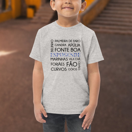 T-shirt petit enfant « Esposende e freguesias »