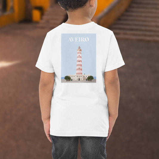 T-shirt petit enfant « Phare d’Aveiro »