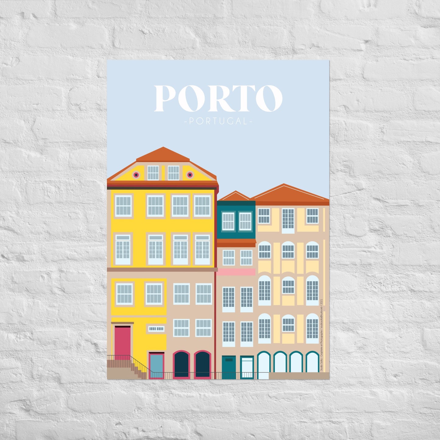 Trio d’affiches « Porto »