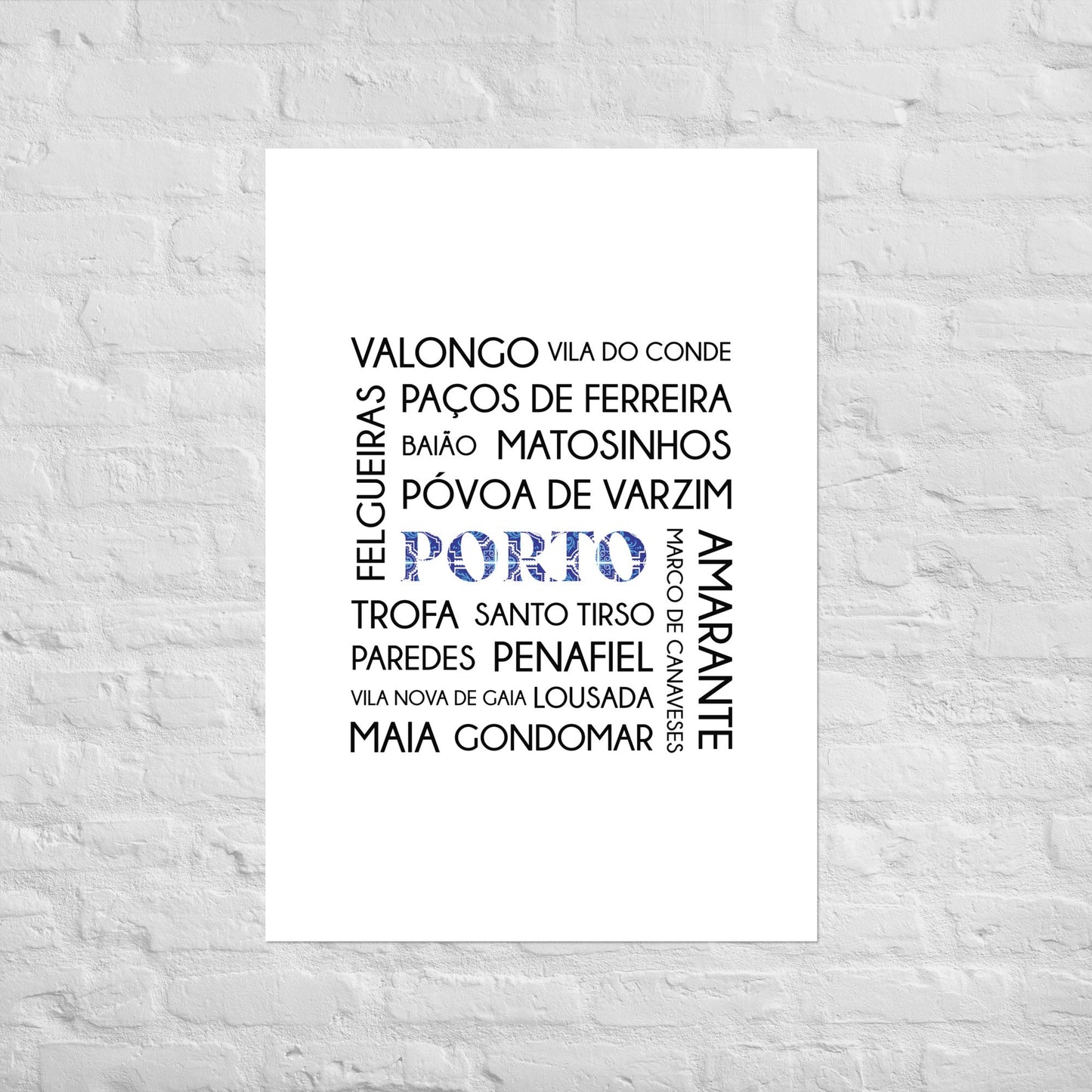 Trio d’affiches « Porto »