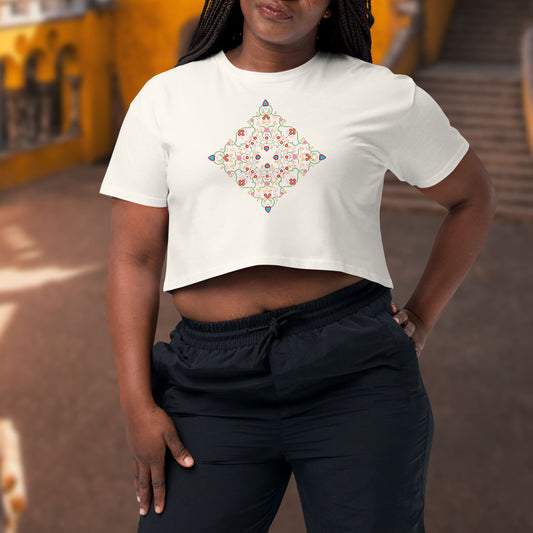 Crop top "Lenço dos namorados"