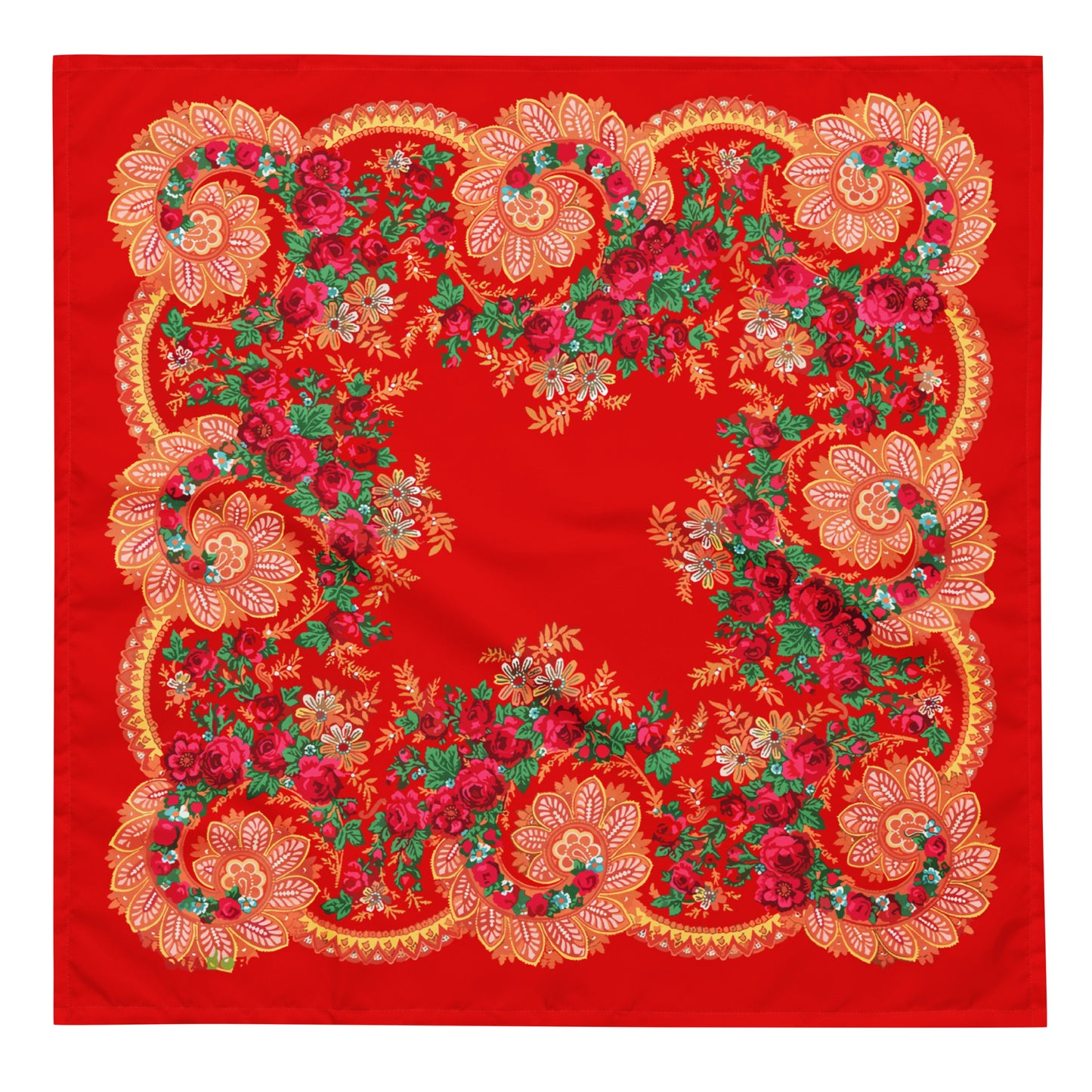 Bandana « Foulard portugais Minhoto rouge »