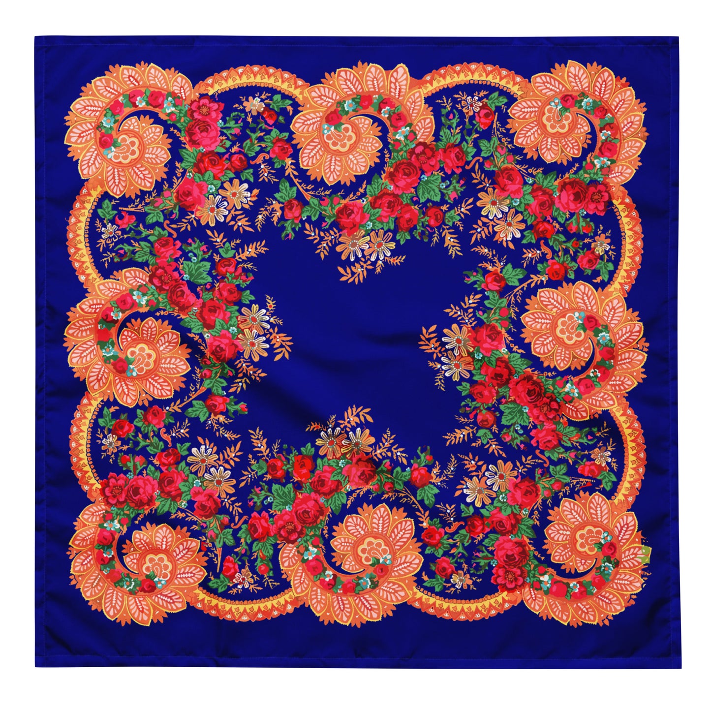 Bandana « Foulard portugais Minhoto bleu »