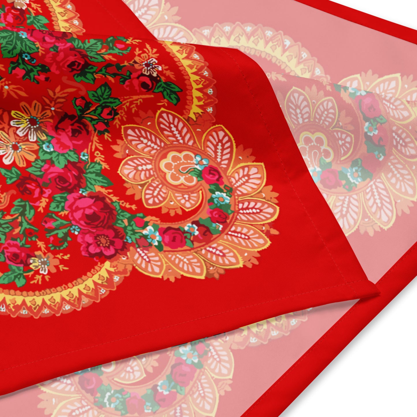 Bandana « Foulard portugais Minhoto rouge »