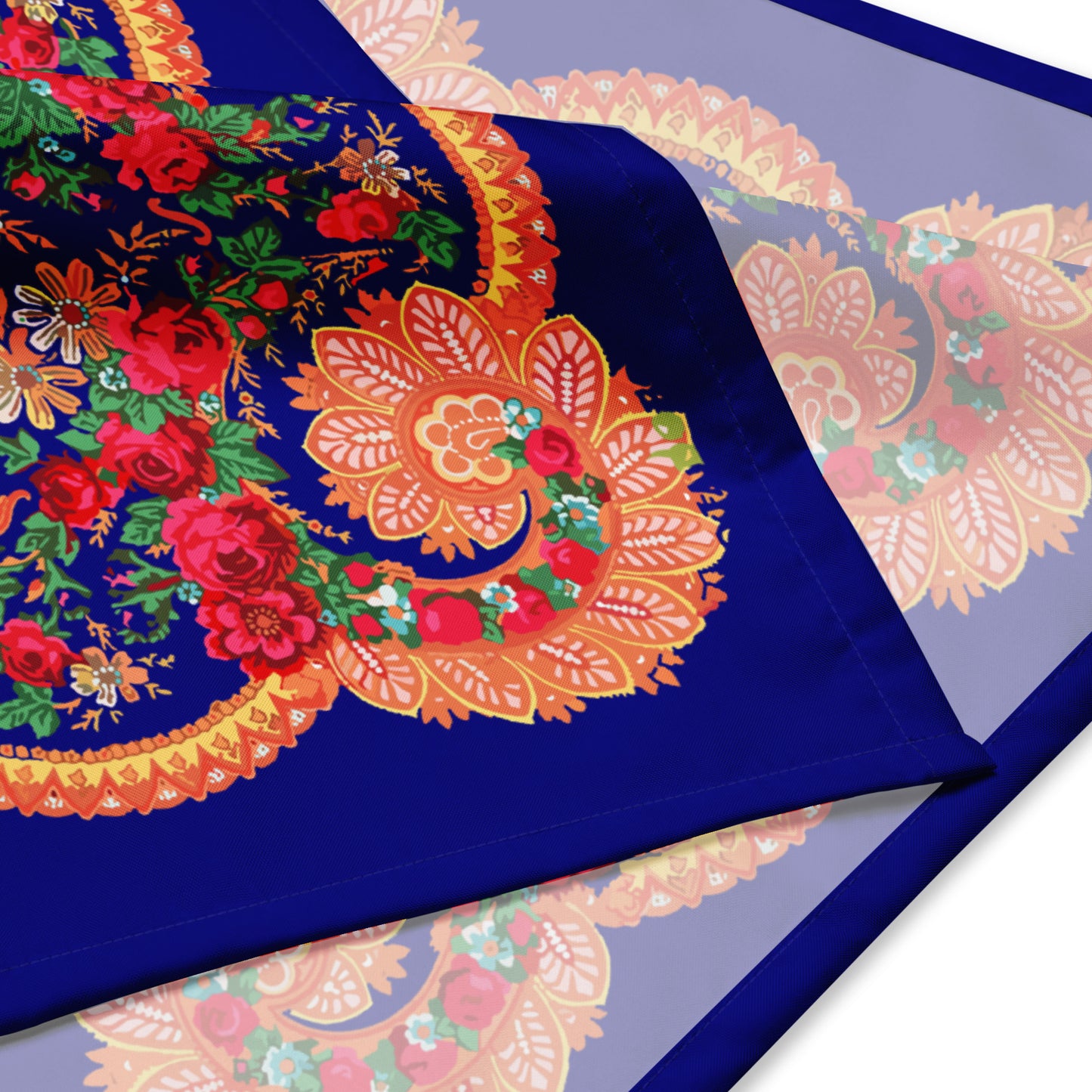 Bandana « Foulard portugais Minhoto bleu »