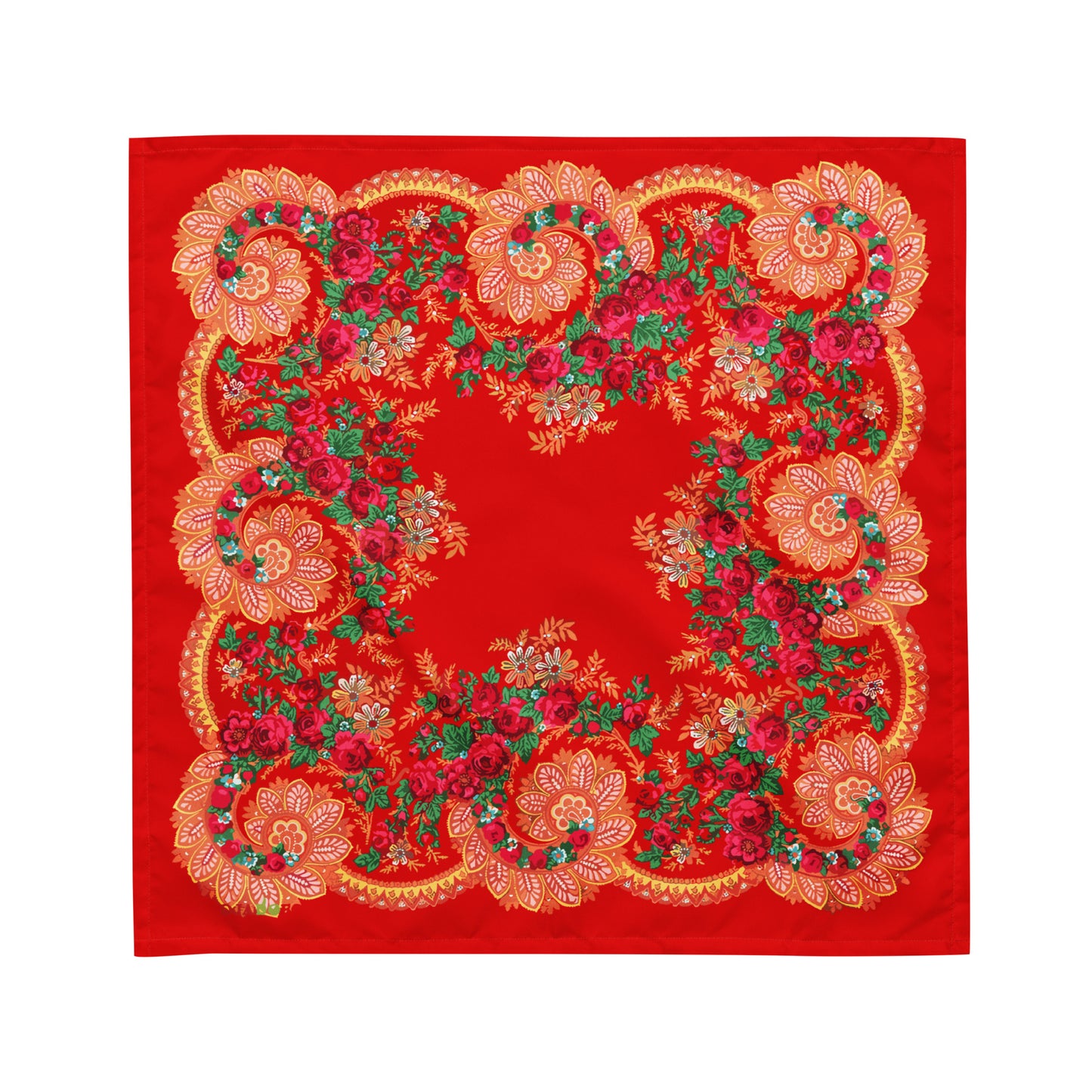 Bandana « Foulard portugais Minhoto rouge »