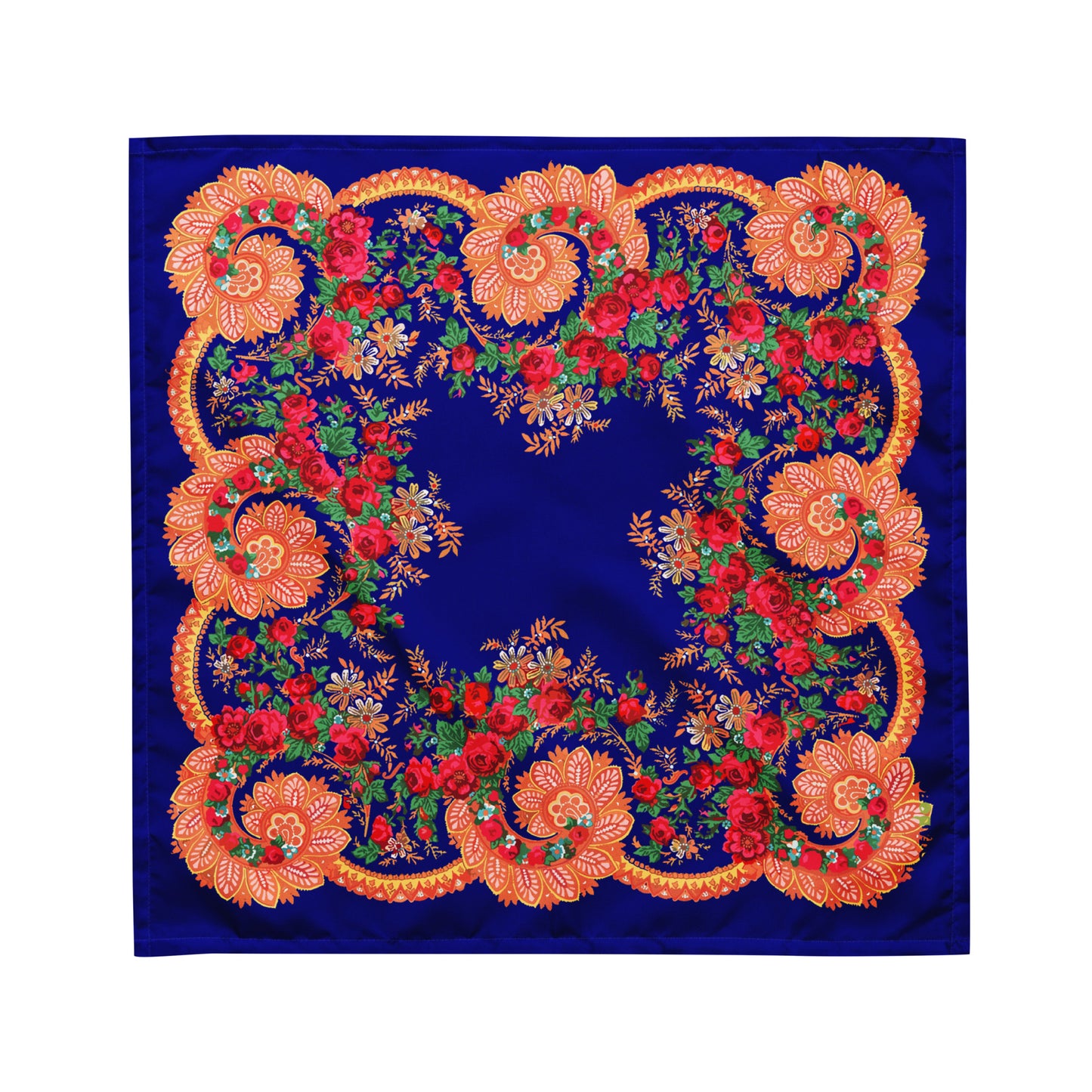 Bandana « Foulard portugais Minhoto bleu »